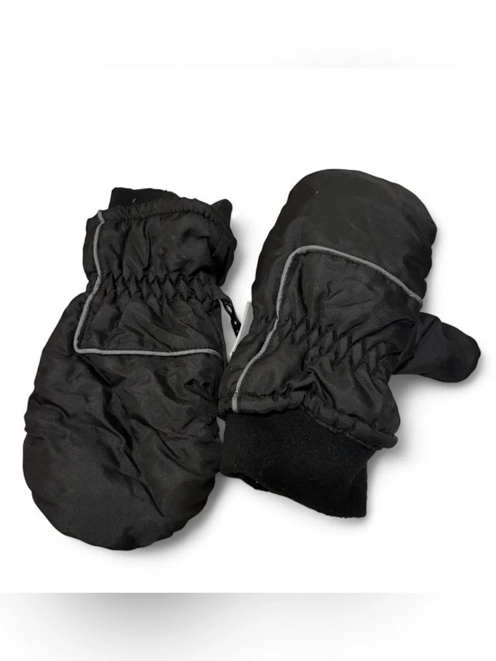 3M Thinsulate Black Insulated Kids Unisex Insulated Mittens